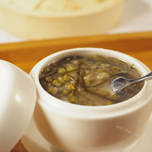 热浪来袭绿豆沙
