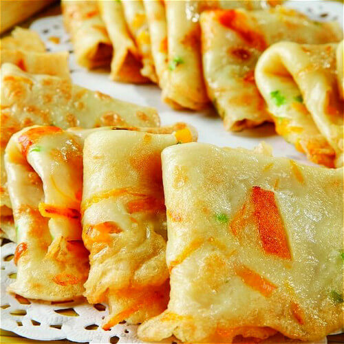 白菜鸡蛋饼
