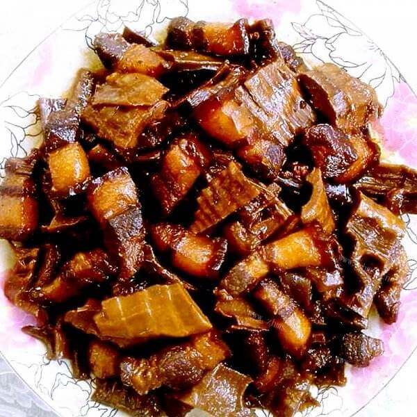 美味多汁猪蹄烧笋干