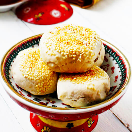 可口的唐山特产棋子烧饼