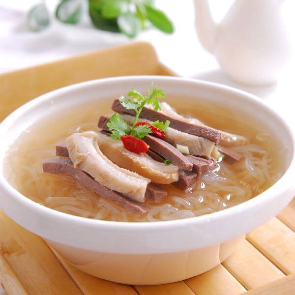 好吃的粉条烩牛杂
