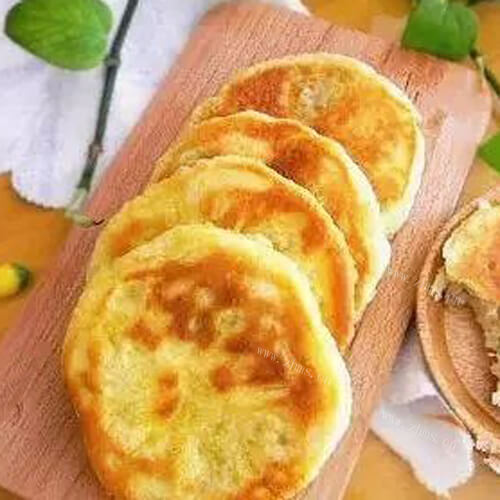 美味的黄金猪肉馅饼