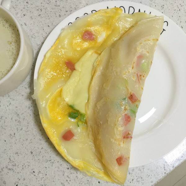 美味而又营养的营养早餐煎饼