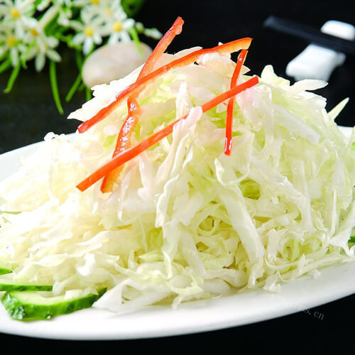 可口人造肉凉拌白菜 
