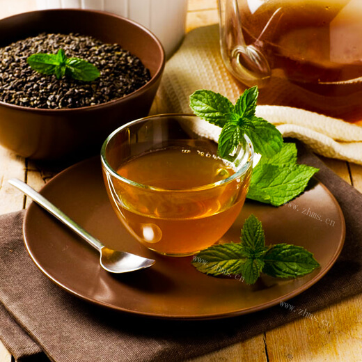 美味的大麦黑糖茶