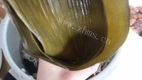 又香又好吃的酱香肉粽做法图解8)