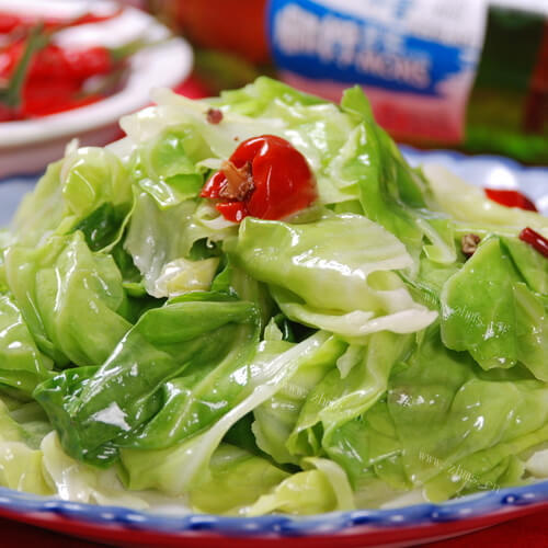 手撕圆白菜