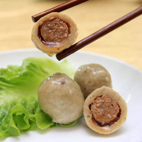 秘制酱汁肉圆