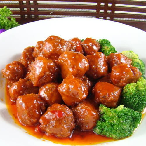 自制糖醋撒尿丸子