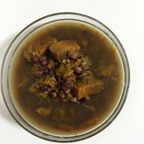 美味的香甜蜜红豆