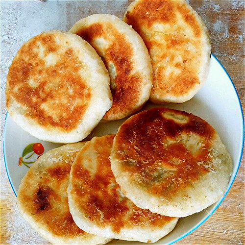 美味的鸡肉豆腐饼