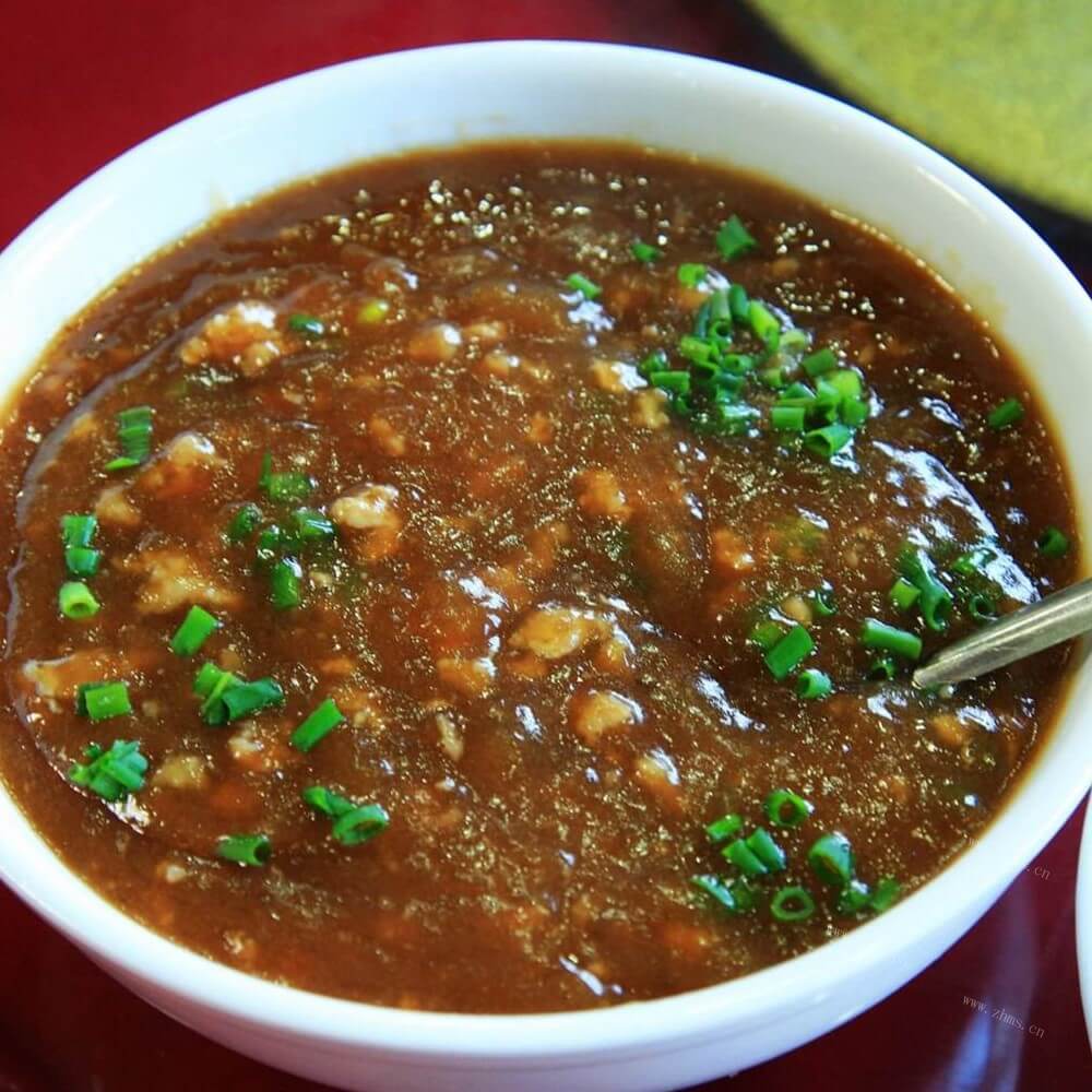 美味的山寨版敲肉羹
