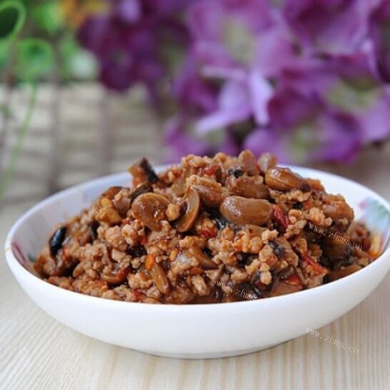 鲜美猪肉香菇花生酱