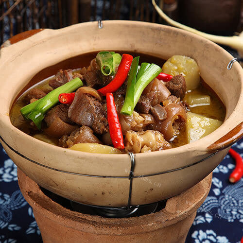 营养白萝卜山药羊肉汤