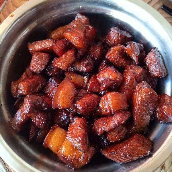 美味的海带结红烧肉