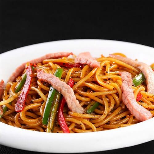 美味黑椒牛柳烩意粉