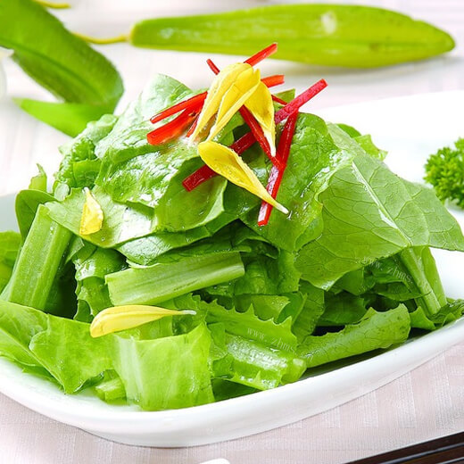爽脆凉拌油麦菜