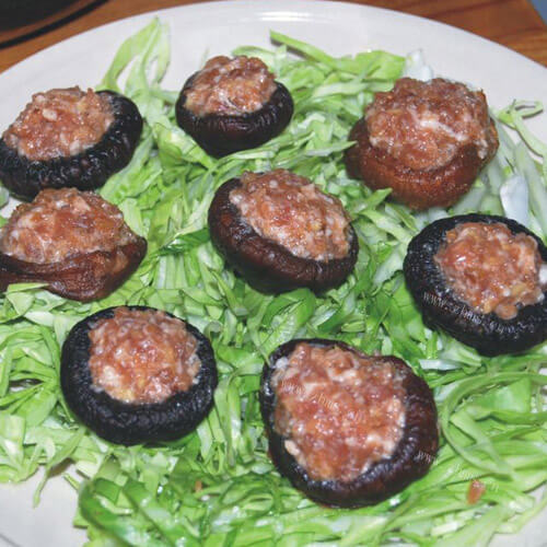 微波版凉瓜酿肉末