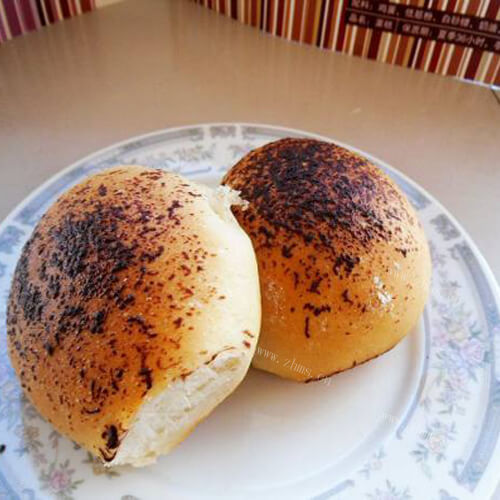 美味的巧克力早餐面包