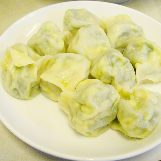美味的三鲜饺子