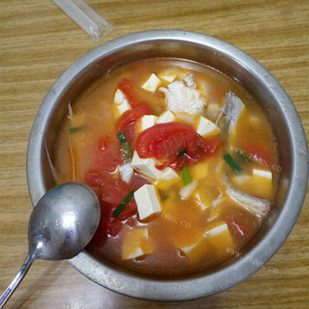 好喝的开胃番茄鱼片汤
