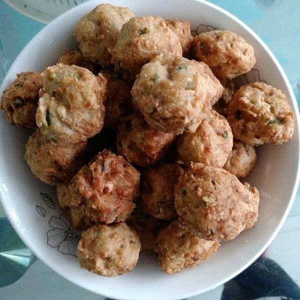 妈妈做的鲜肉莲藕丸子