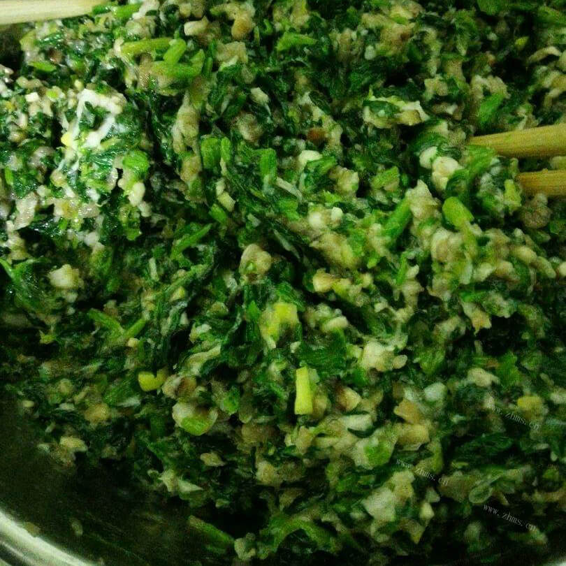 简单的菠菜馅饺子