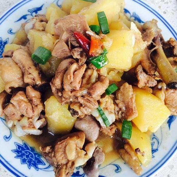 美味韩式烧鸡块