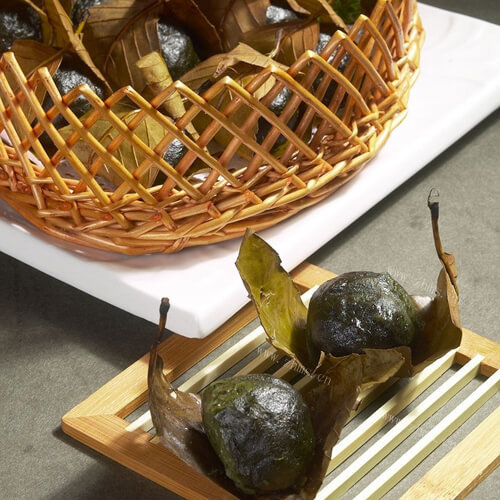 美味野蒿子粑粑