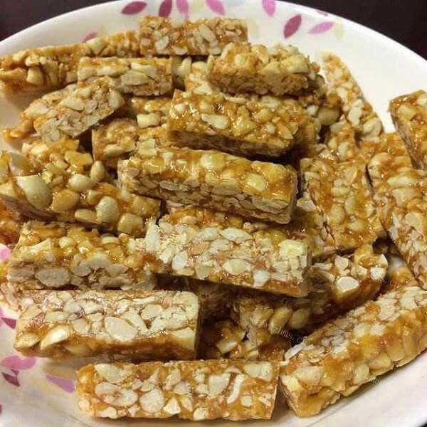 自制椰蓉蜂蜜花生糖