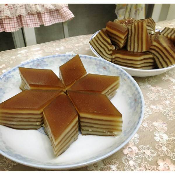 美味之椰汁红糖马蹄糕