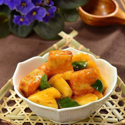 美味的咕噜豆腐