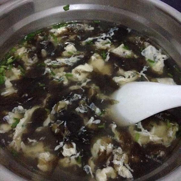 好吃的紫菜焖芋头