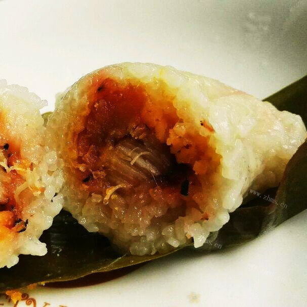 好吃的绿豆鲜肉粽