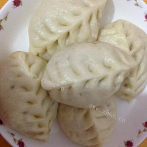 美味的麦穗白菜猪肉饺