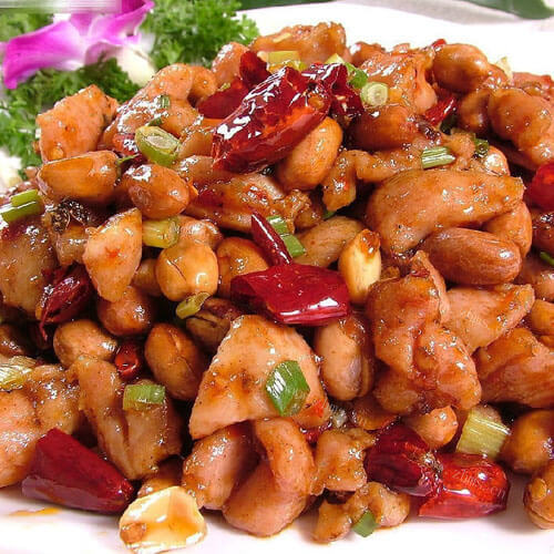 好吃的外婆菜炒鸡丁