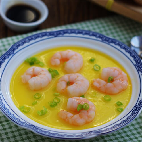 好吃的虾仁豆腐鸡蛋羹