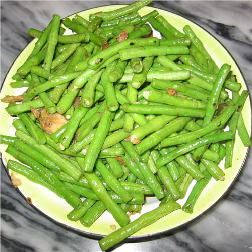 酸辣的鱼香豆荚