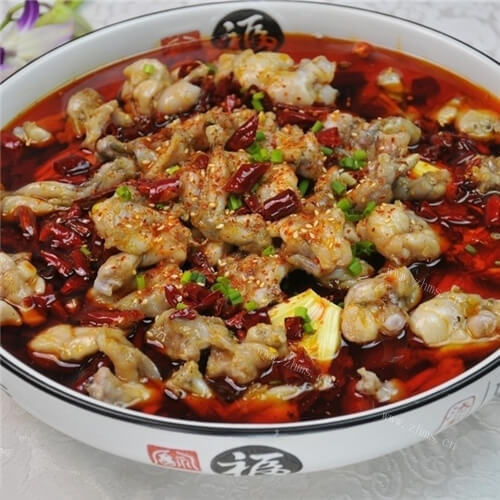 可口的黑椒牛蛙