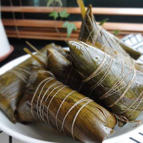 风味南瓜水晶粽子