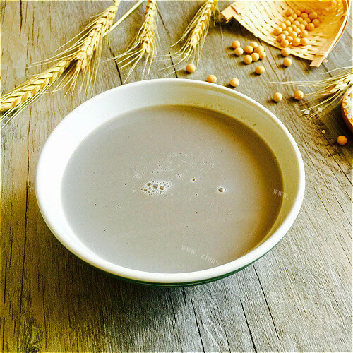 早餐之红黄黑豆浆