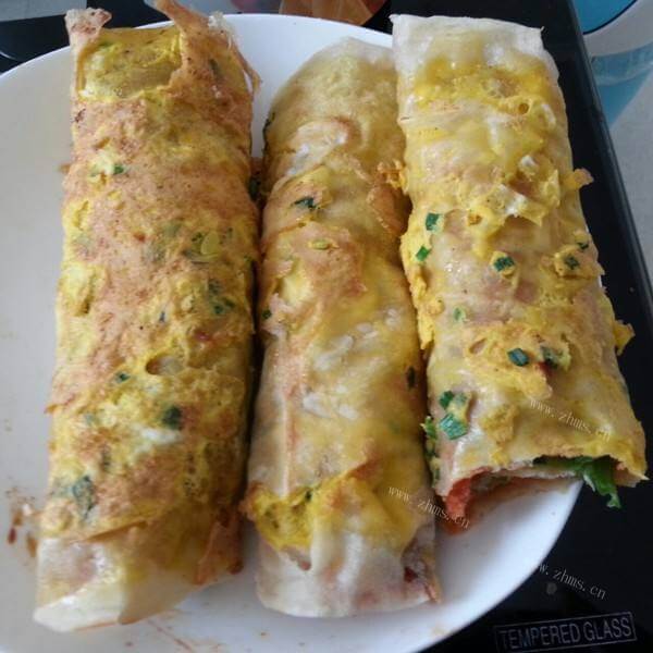 街头小吃鸡蛋灌饼
