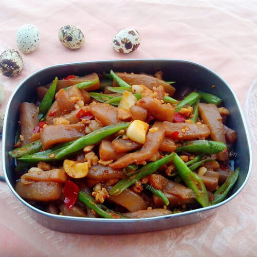 劲道爽口的麻辣魔芋条