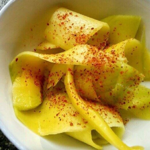 好吃的生芒果腌制