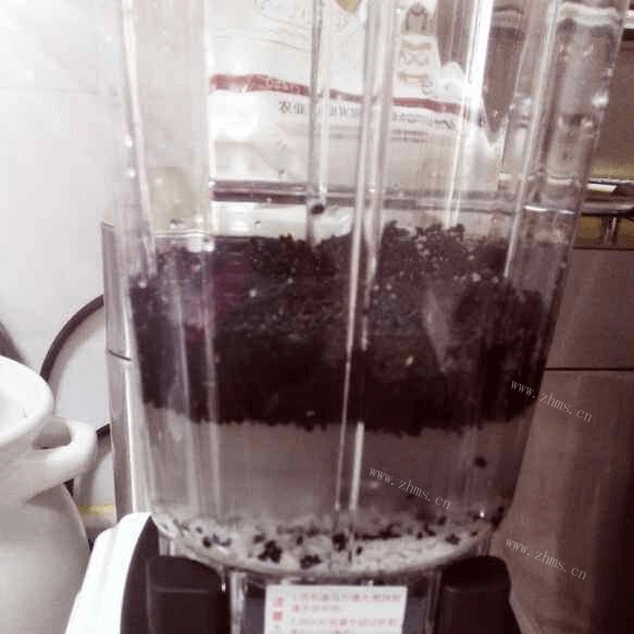 美味的黑芝麻糊做法图解4)