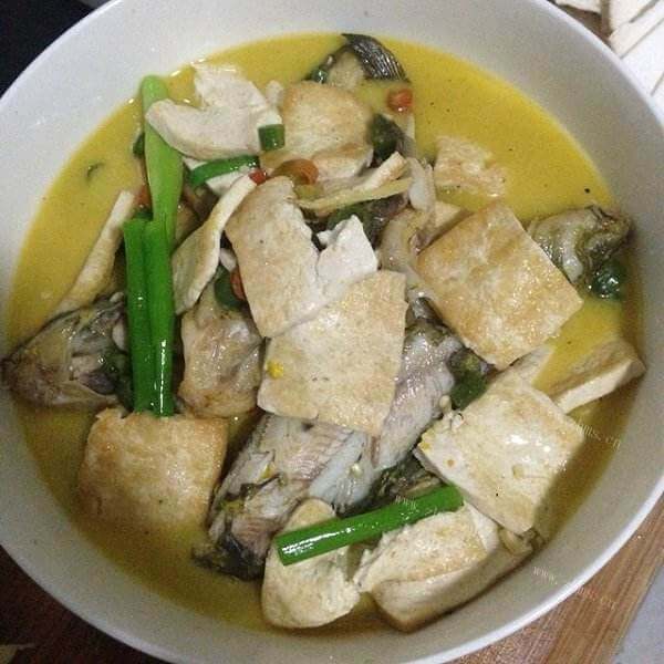 黄骨鱼焖豆米