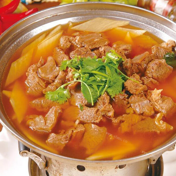 好吃的牛肉炖青萝卜