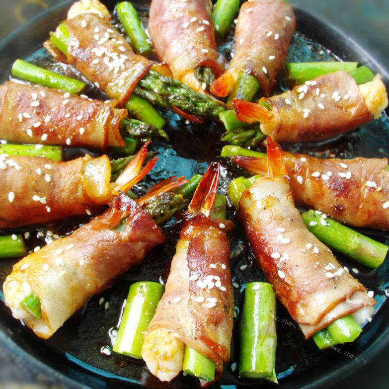 香美的芦笋黑椒羊肉