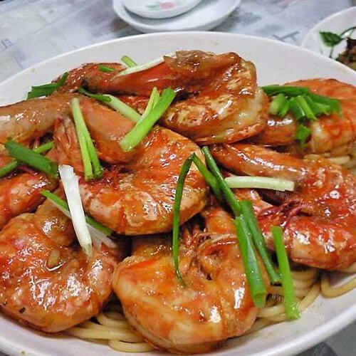 好吃的古法茄汁虾碌