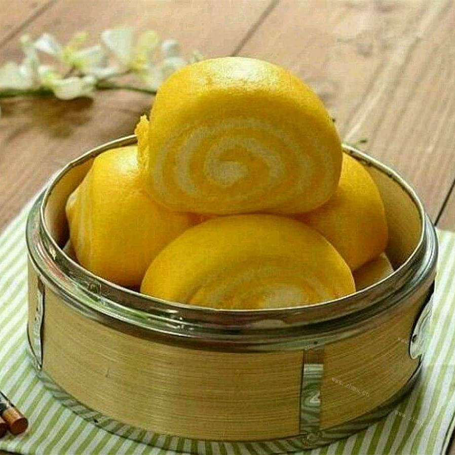 香甜牛奶南瓜馒头